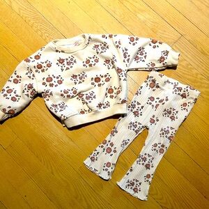 Zara matching sweatshirt & pants